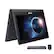 Front. ASUS - ASUS 11.6" 2-in-1 Touch Laptop,Intel Celeron N100,4GB RAM,256GB SSD+1TB Dock Set,Intel UHD Graphics,Win 11 Pro,Gray - Gray.