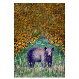 Betsy Drake - Black Bear Guest Towel - Multicolored
