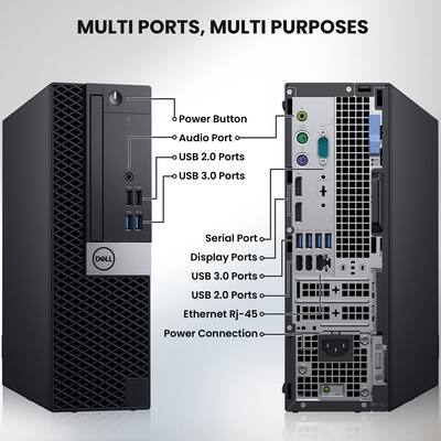 Dell Refurbished Excellent OptiPlex 7040 Desktop SFF Computer PC Dell Refurbished Excellent OptiPlex 7040 Desktop SFF Computer PC
