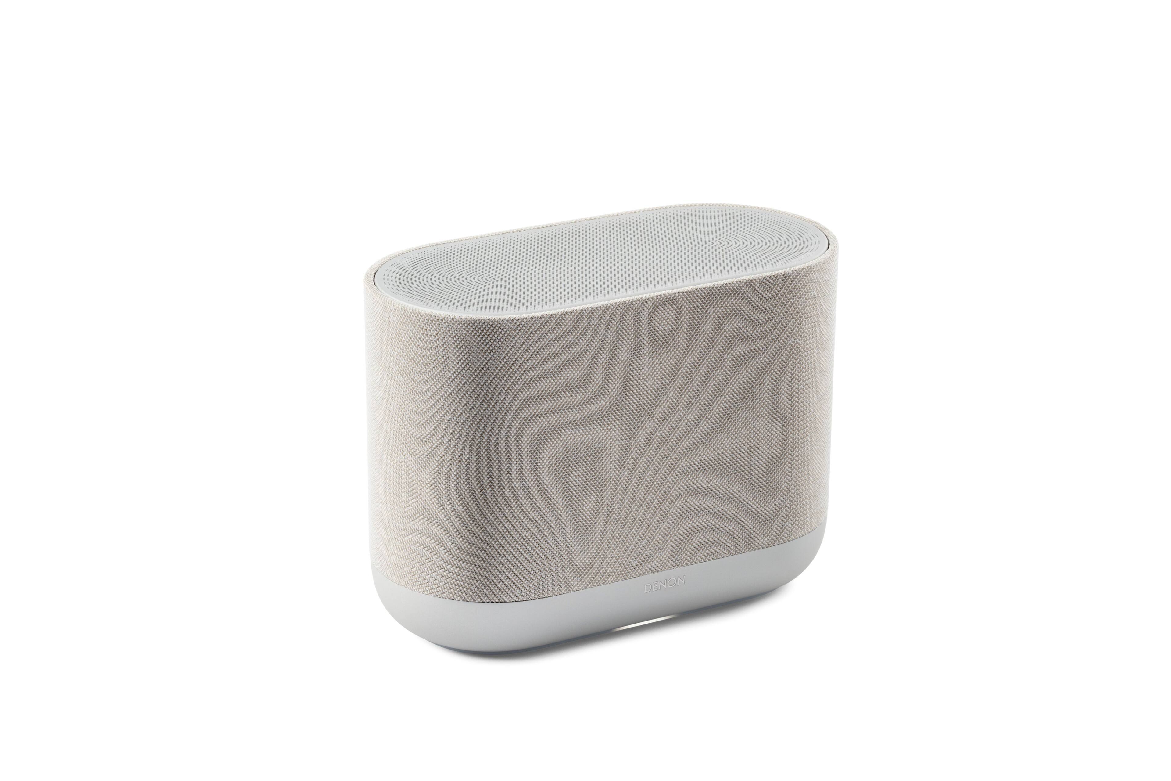 Alt View 5. Denon - DENON HOME 400 Wireless Smart Speaker - Stone.