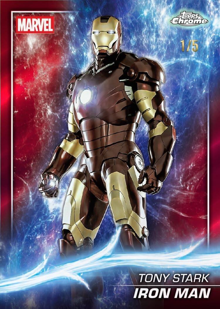 2025 Topps Chrome Marvel Studios Hobby Box - Best Buy