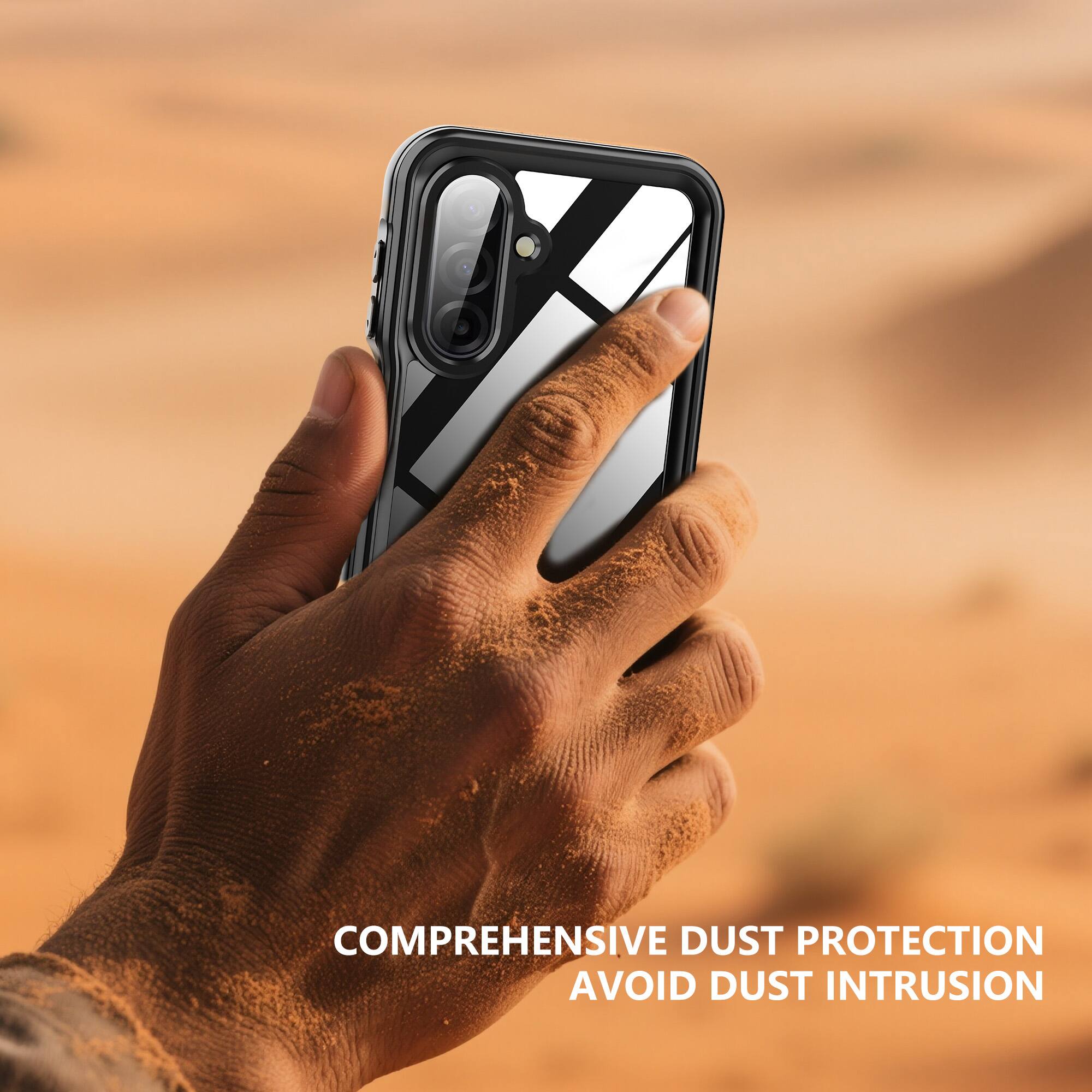COMPREHENSIVE DUST PROTECTION  
AVOID DUST INTRUSION