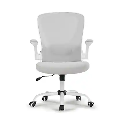 Front. Eureka Ergonomic - Ergonomic Mesh Office Chair with Adjustable Lumbar Support - Grey.
