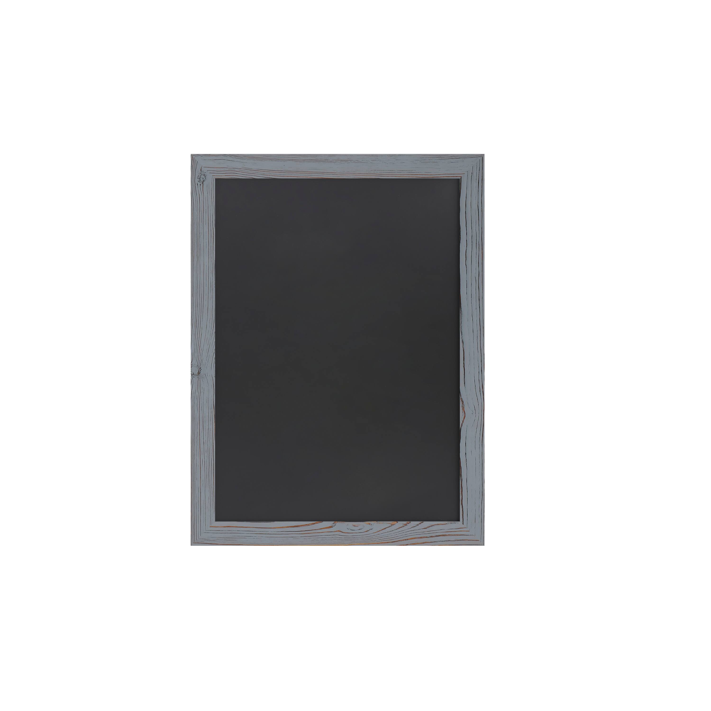 Alt View 9. Emma + Oliver - Burke Framed Decorative Wall Hanging Chalkboard with Magnetic Surface and Eraser for Weddings, Parties, Showers and More - Grey.