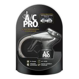 HQRP - InterDynamics A/C Pro Car Air Conditioner Recharge Gauge & Hose with 24 in. Hose for R-134A Refrigerant Cans