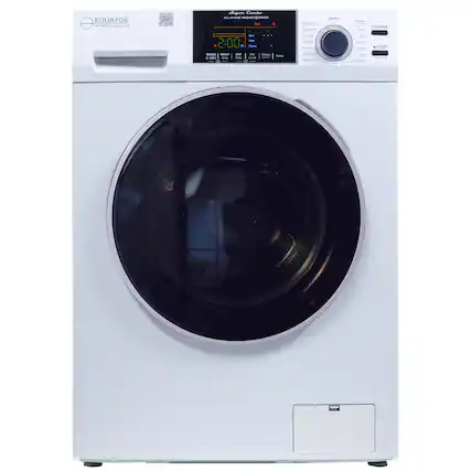 EQUATOR
ADVANCED APPLIANCES
ALL-IN-ONE WASHER DRYER
WASH | RINSE | SPIN | DRY
POWER
START
WASH
RINSE
SPIN
DRY
NORMAL
PRESOAK
SOAK
QUICK
DELICATE
COTTON
Woolens
SUNDRY
SUNDRY 15'
SUNDRY 30'
SUNDRY 45'
SUNDRY 60'
SUNDRY 90'
SUNDRY 120'
DRY
Cotton
China
Denim
QUICK DRY
QUICK DRY 15'
QUICK DRY 30'
QUICK DRY 45'
QUICK DRY 60'
Advanced 120'
3:01
00:00
WASH
RINSE
DRY
EQUATOR