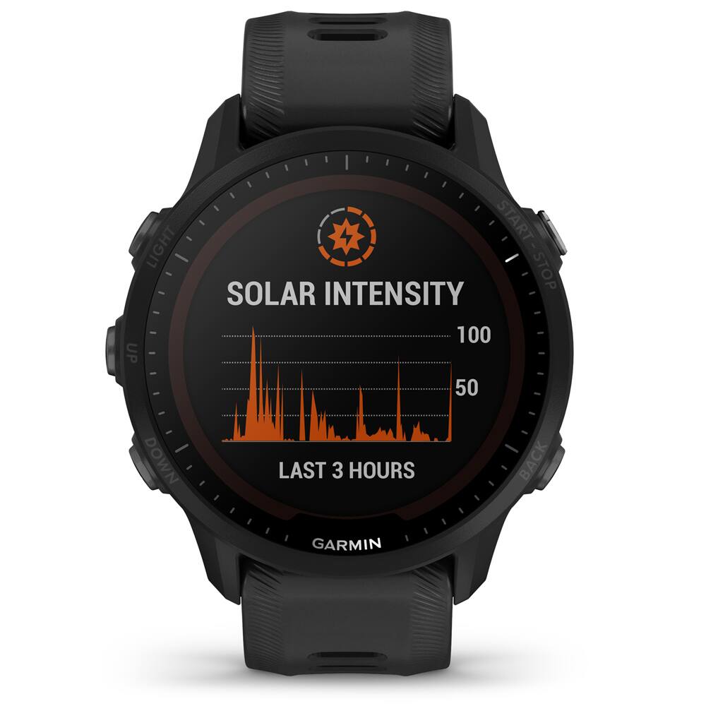 SOLAR INTENSITY  
LAST 3 HOURS  

LIGHT UP  
START-STOP  
DOWN  
BACK  

GARMIN