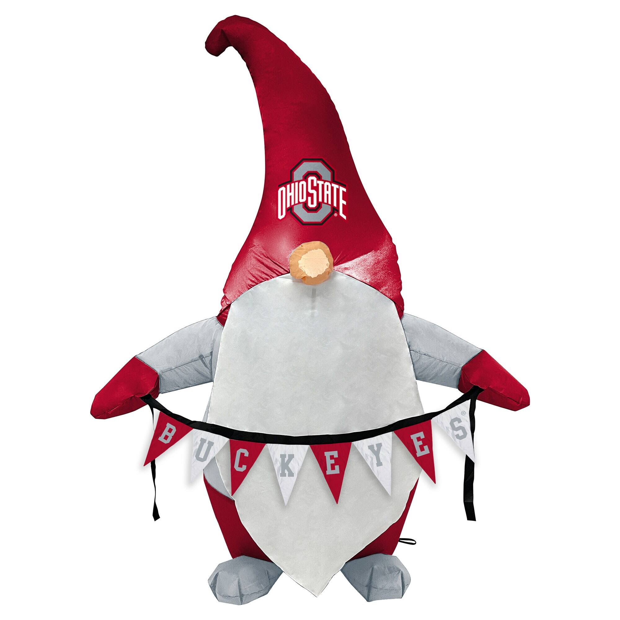Front. Pegasus - Ohio State Buckeyes Inflatable Gnome - Multicolor.