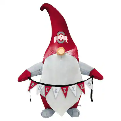 Front. Pegasus - Ohio State Buckeyes Inflatable Gnome - Multicolor.