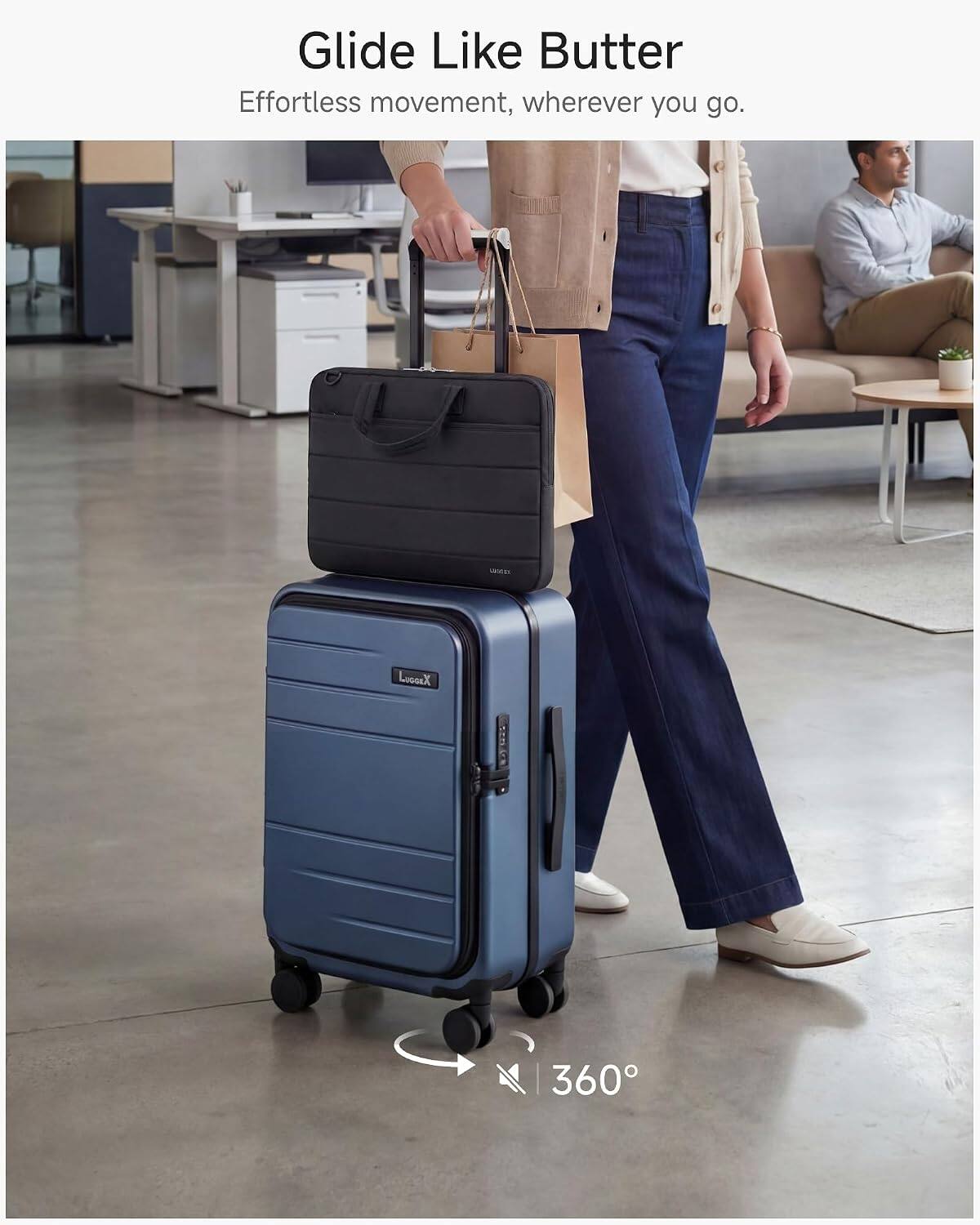 Glide Like Butter  
Effortless movement, wherever you go.  
LucoiX | 360°