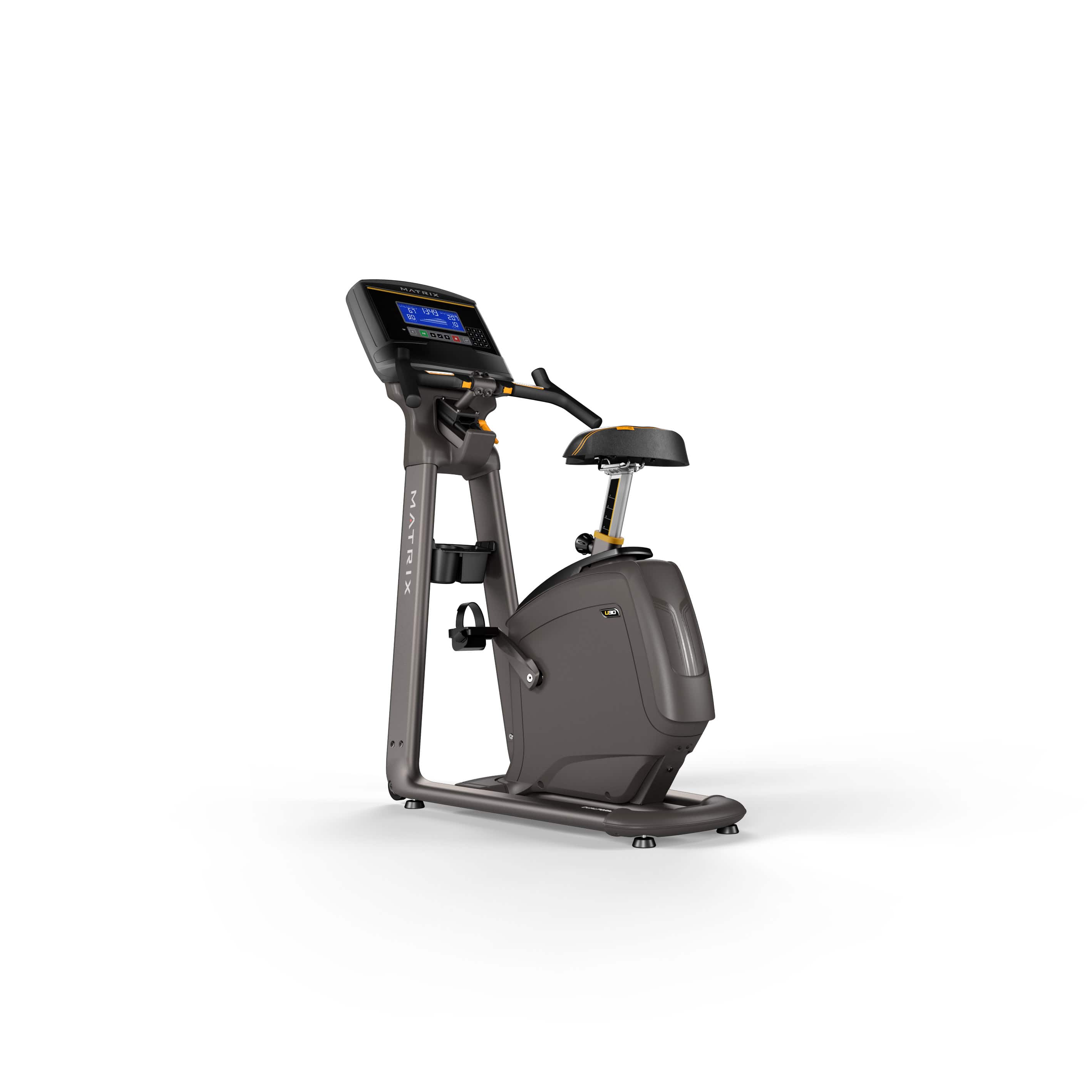 Alt View 12. Matrix - U30 Upright Bike with XR console - Black.