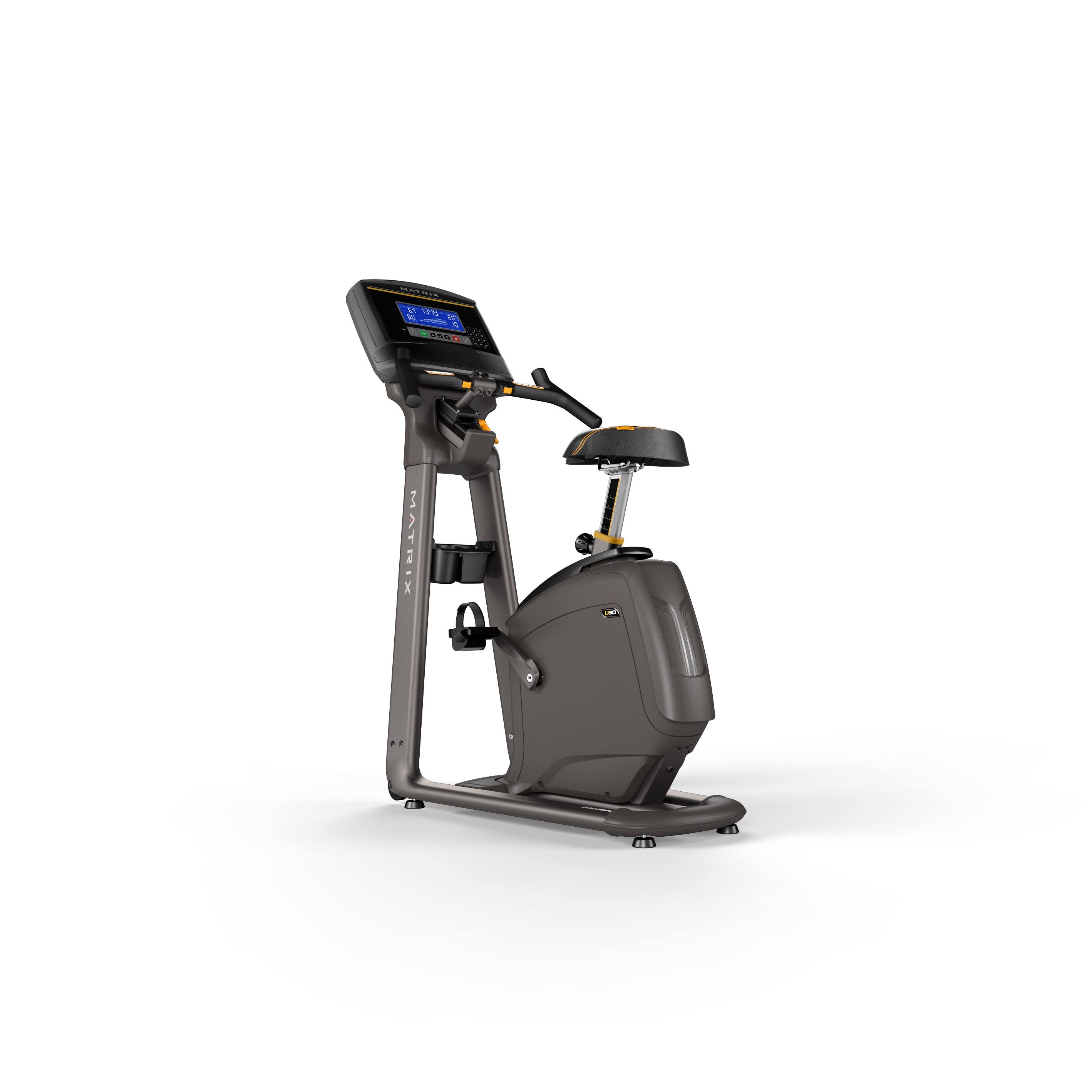 Alt View 12. Matrix - U30 Upright Bike with XR console - Black.