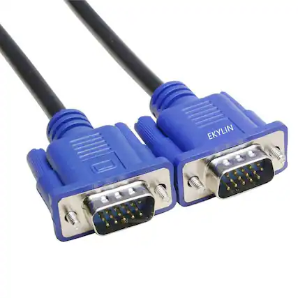 Front. PARKER SLATER - VGA to VGA Cable – Male-to-Male Video Extension, 1.5m / 5 Ft.