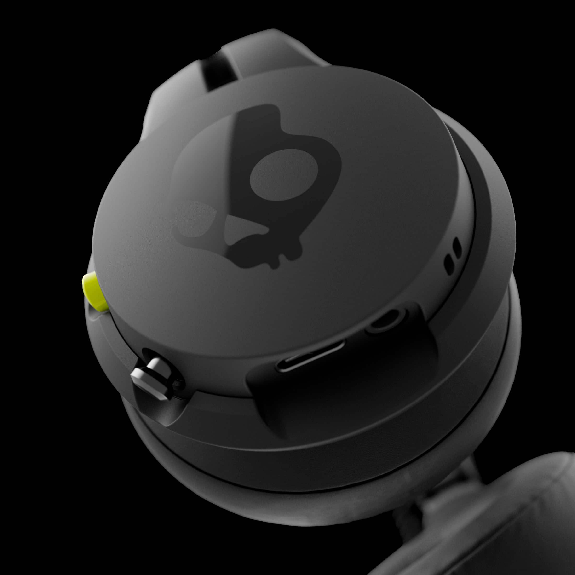 Alt View 15. Skullcandy - Icon ANC Over-the-Ear Noise Canceling Wireless Headphones - Black.