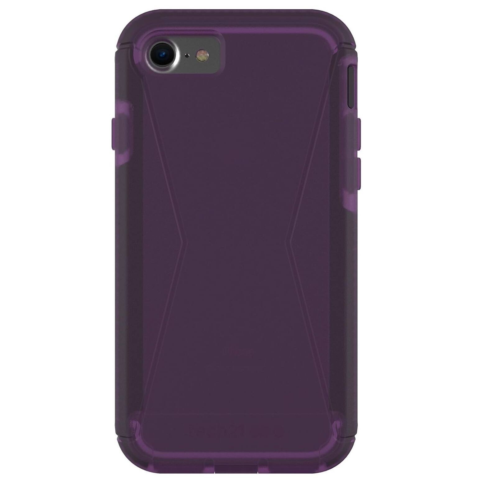 Angle. Tech21 - Tech21 EVO Tactical Case & Holster for iPhone 8 Plus (A1864, A1897, A1898), iPhone 7 Plus (A1661, A1784, A1785) - Violet - Violet.
