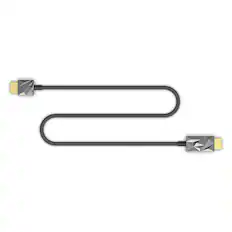 Front. iFi Audio - iFi Audio Pulsar HDMI Ultra HD HDMI Cable with Active Noise Cancellation (2 Meters) - Black.