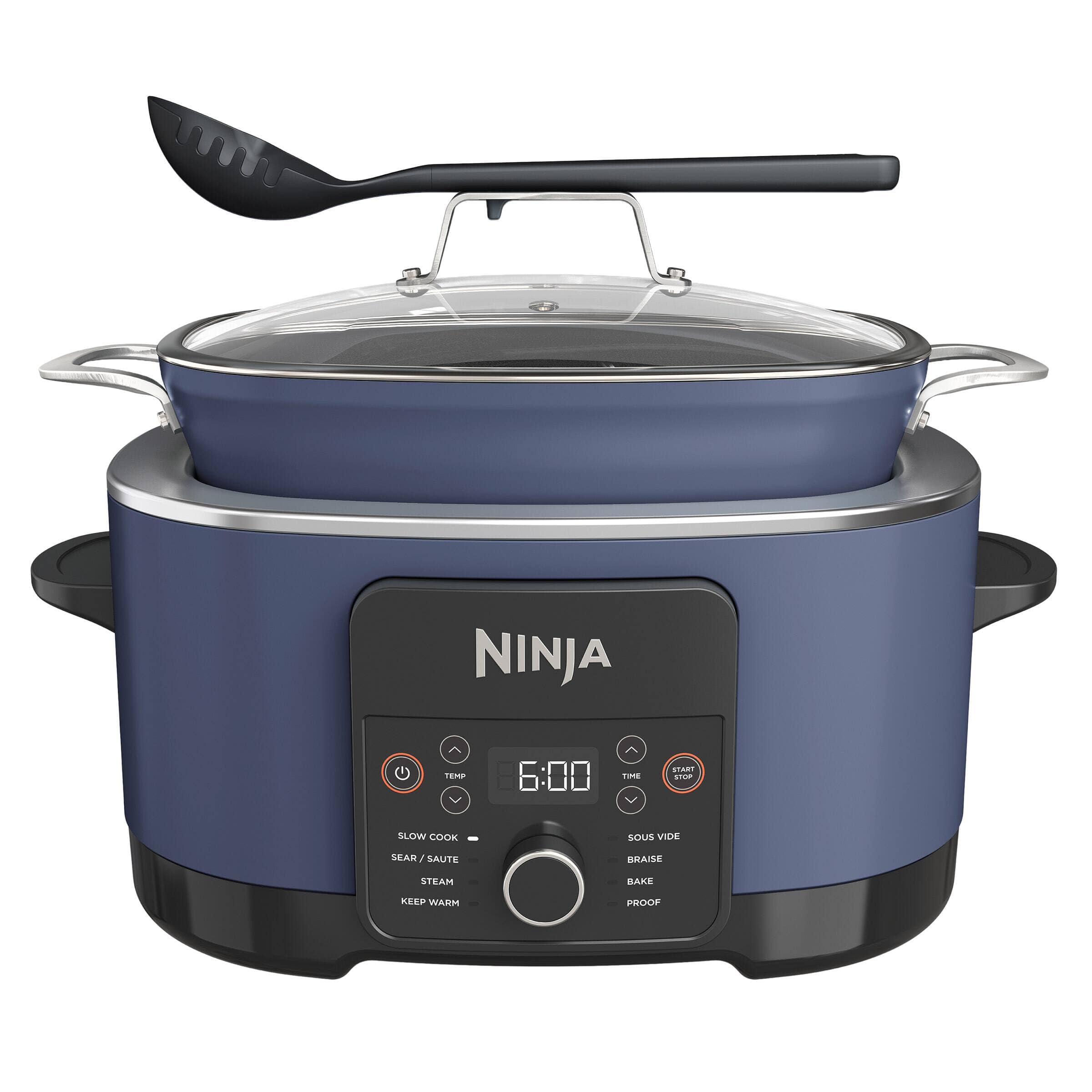 Ninja - – Refurbished Foodi PossibleCooker PRO, 8.5qt Multi-Cooker - Blue - Front_Zoom