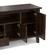 Alt View 4. Simpli Home - Warm Shaker 72W Low TV Stand with Drawers, Doors and Cubbies - Tobacco Brown.