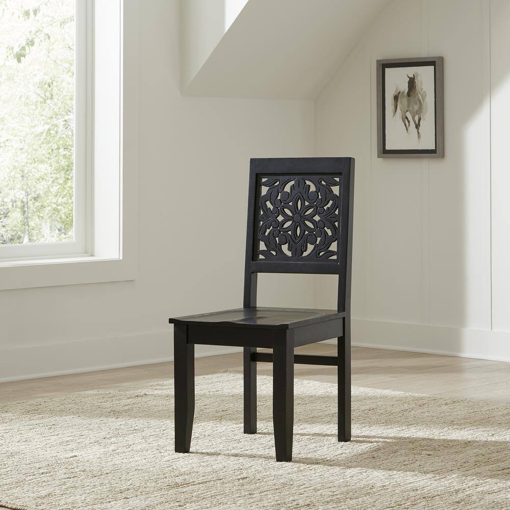 Alt View 2. Liberty Furniture Industries - Trellis Lane Accent Chair- Black - Black.