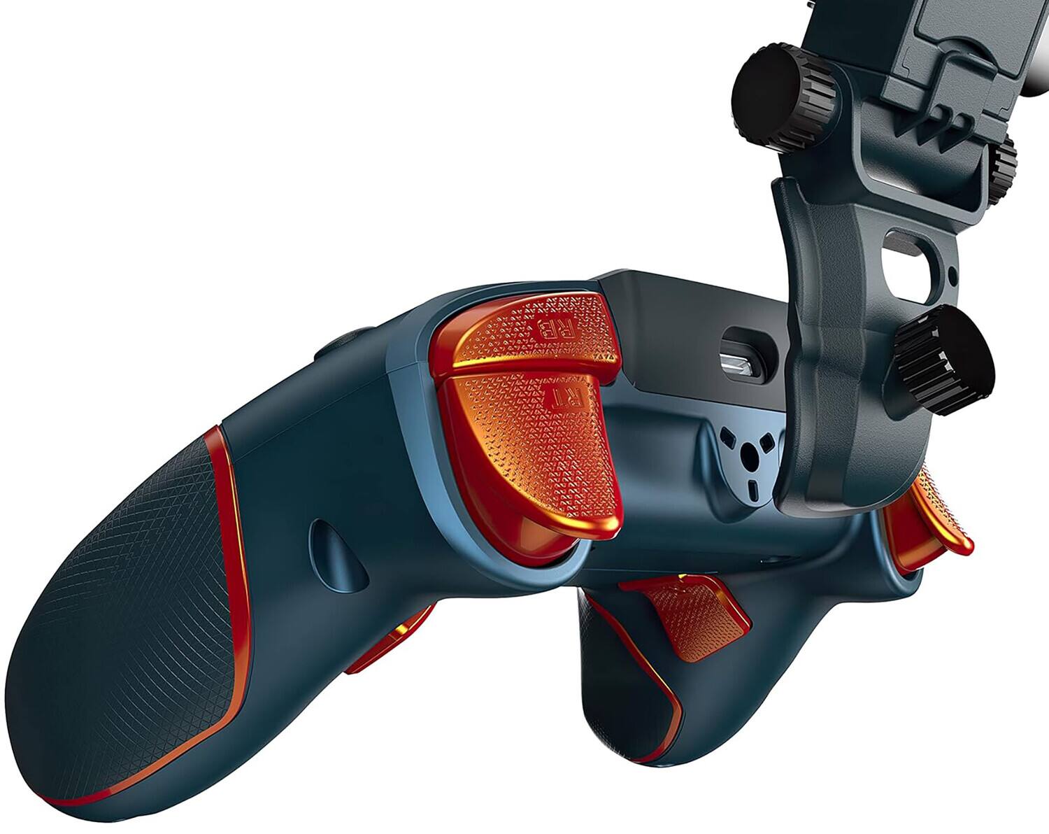 Alt View 4. Turtle Beach - Mobile Gaming Accessory:  Turtle Beach Recon Cloud Bluetooth Controller - Blue Magma:  Officially - Multicolor.