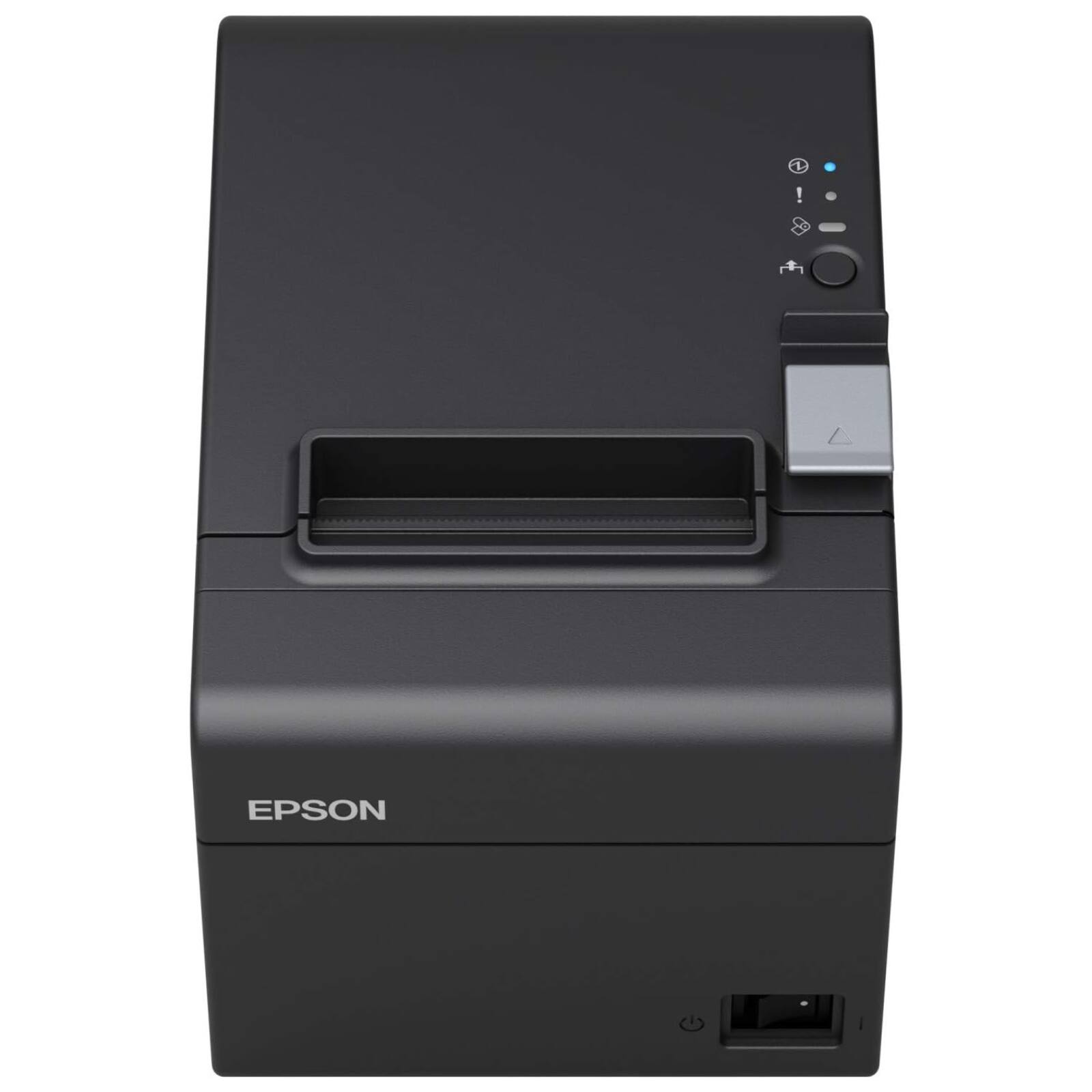 Left. Epson - TM-T20III Monochrome Thermal POS Receipt Printer with US Power Cord Included - C31CH51011 - Black.