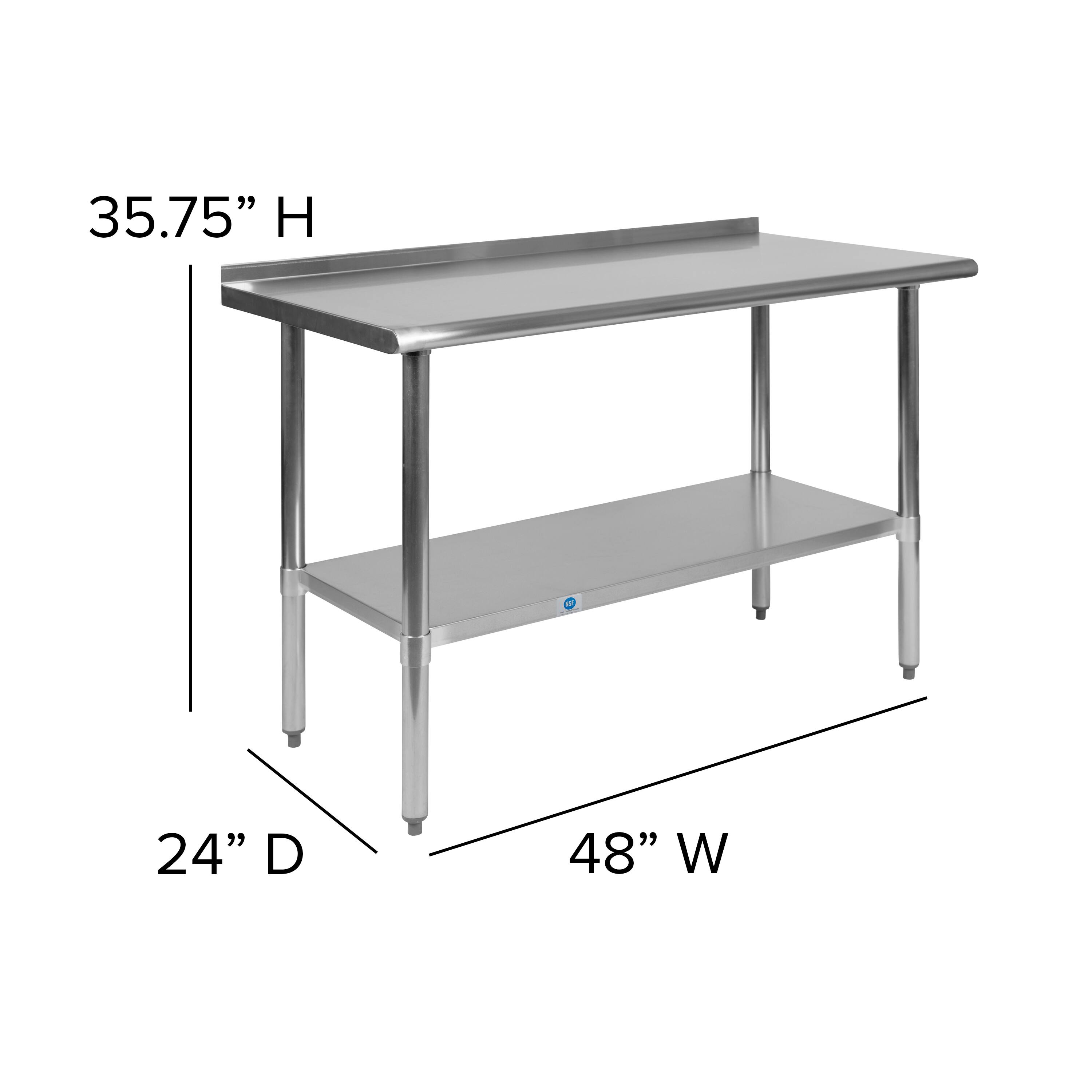 35.75" H  
24" D  
48" W