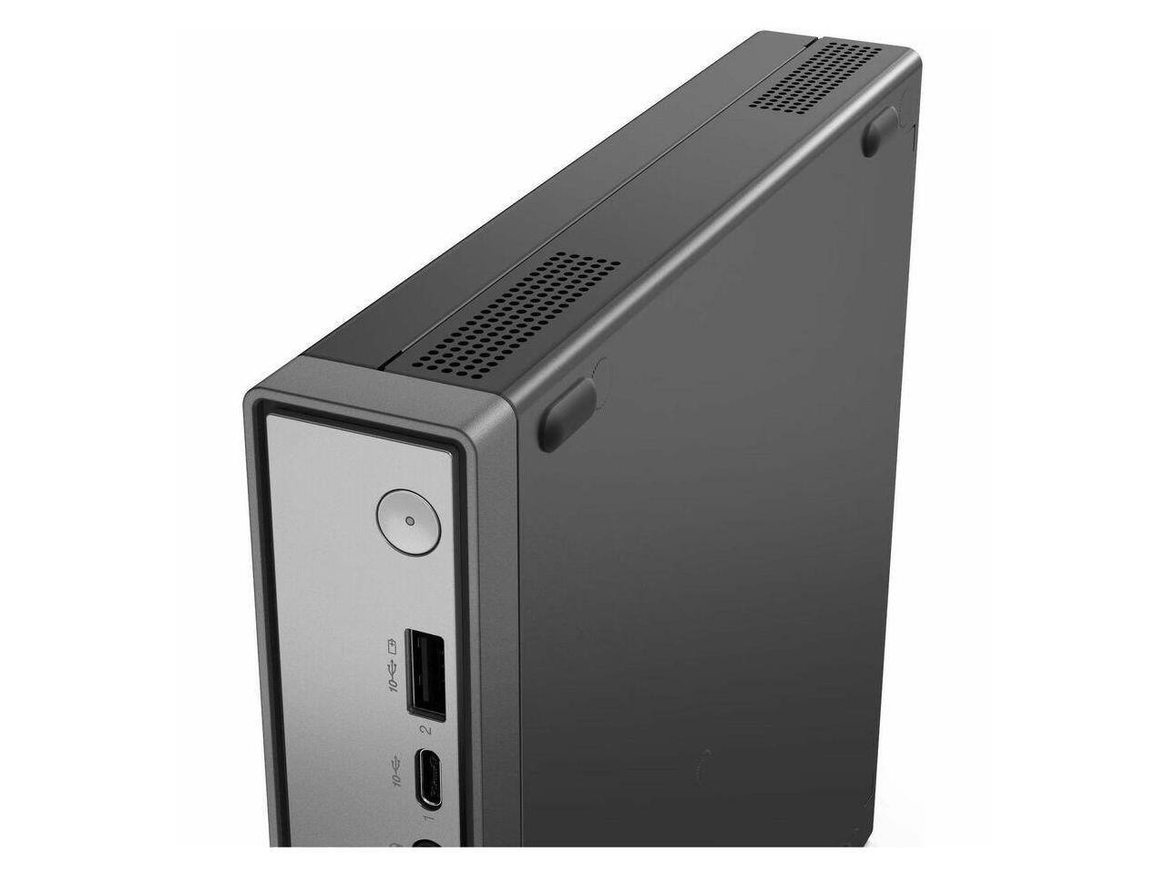 Alt View 1. Lenovo - Lenovo ThinkCentre neo 55q Gen 6 - AMD Ryzen 5 220 - 16 GB - 512 GB SSD - Win 11 Pro - Radeon 740M - Wi-Fi 7 - Black.
