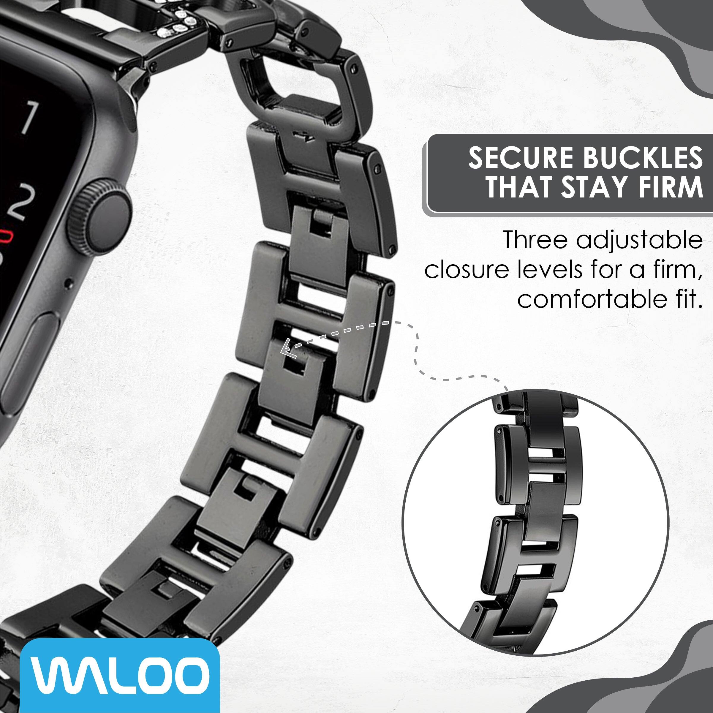 1 2

SECURE BUCKLES THAT STAY FIRM

Three adjustable closure levels for a firm, comfortable fit.

WALOO