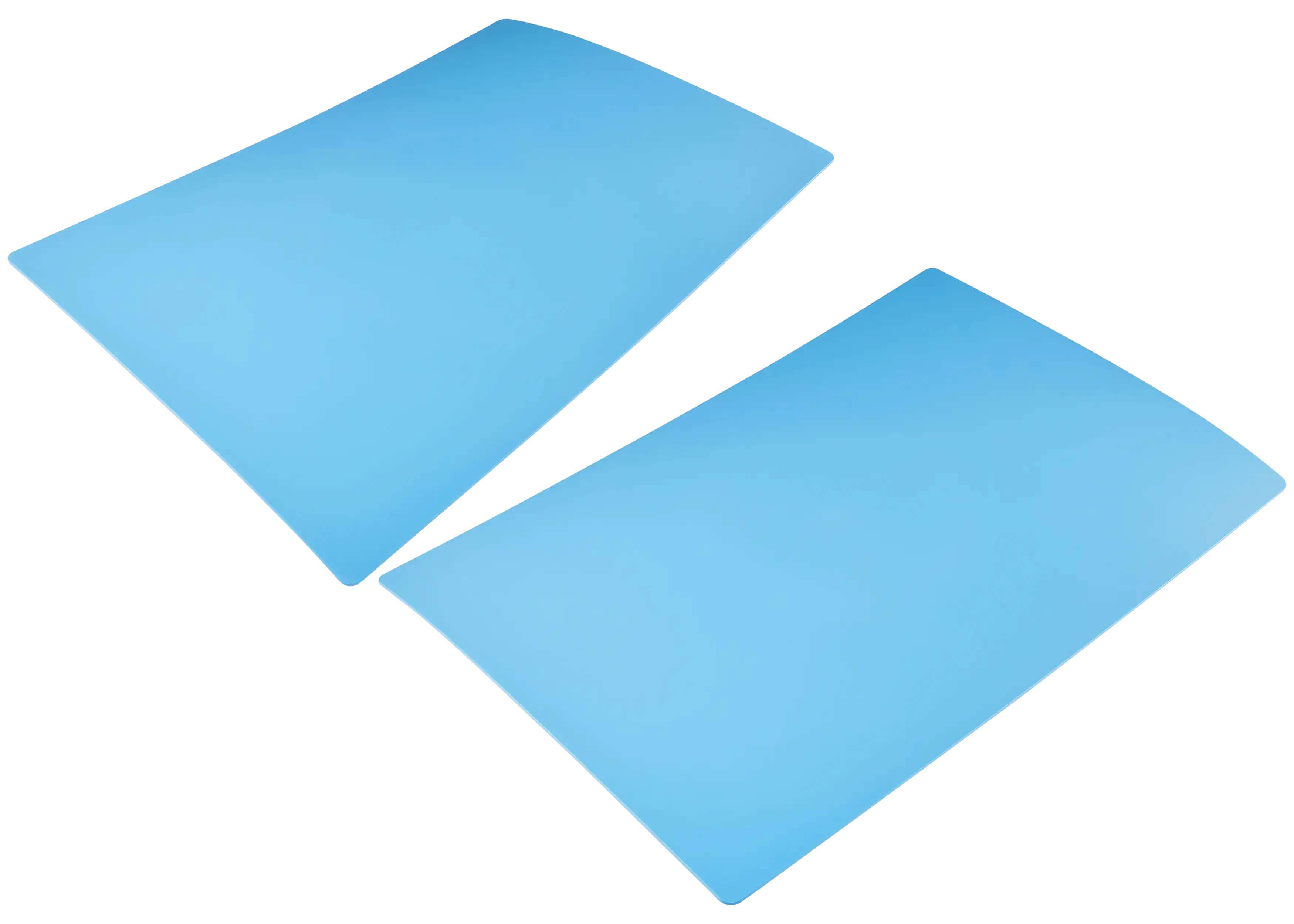 Alt View 1. MobileSentrix - Faceplate Covers (Top & Bottom) Replacement Compatible For PlayStation 5 (Digital Edition) - Light Blue - Light Blue.