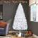 Alt View 5. Winado - 8ft Snow Flocked Artificial Christmas Tree with 1138 Tips,Stand, for Holiday Decorations - White.