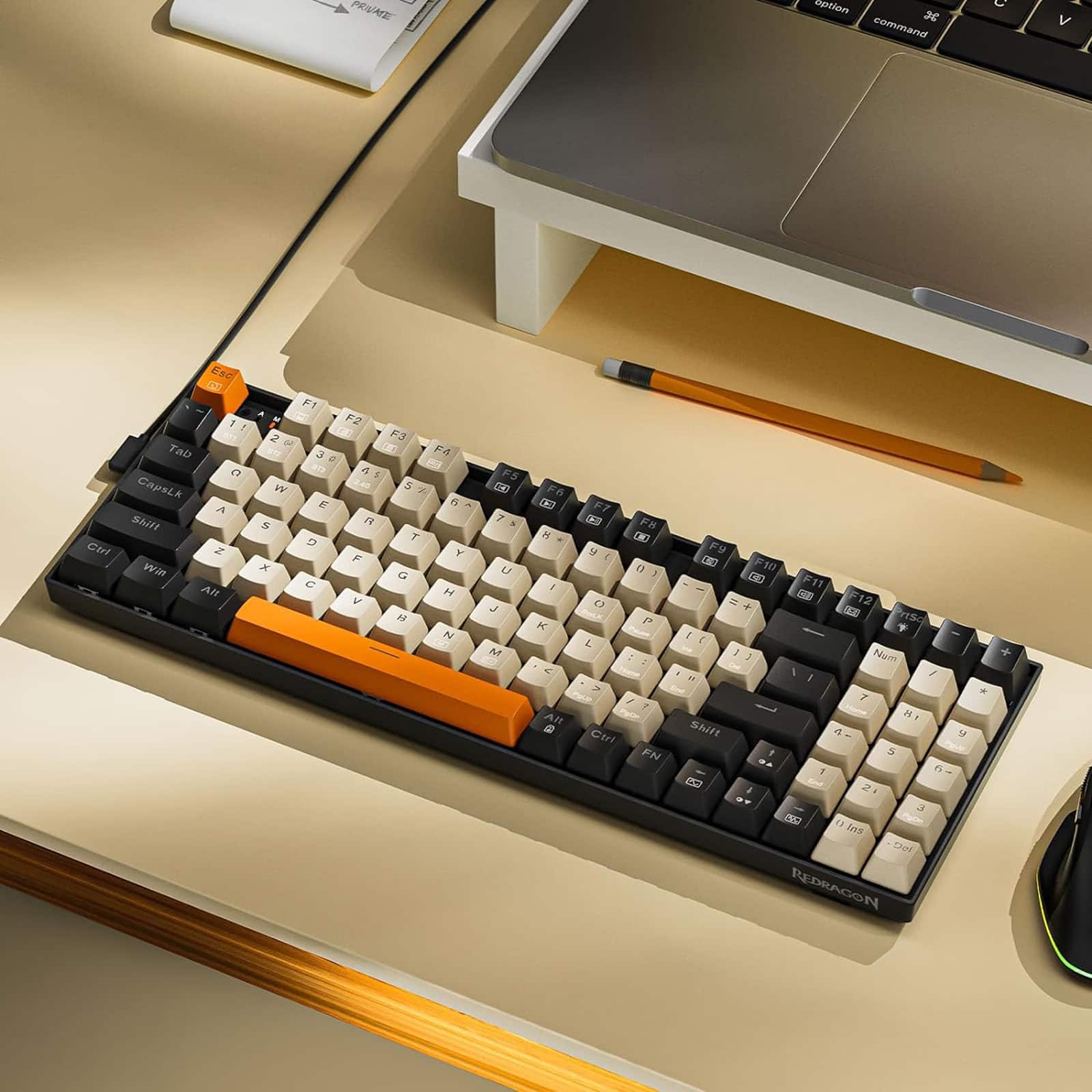 The text on the image is a close-up of a keyboard, and it does not contain any coherent sentences or phrases. It is a collection of random letters and symbols, which do not form any meaningful text.