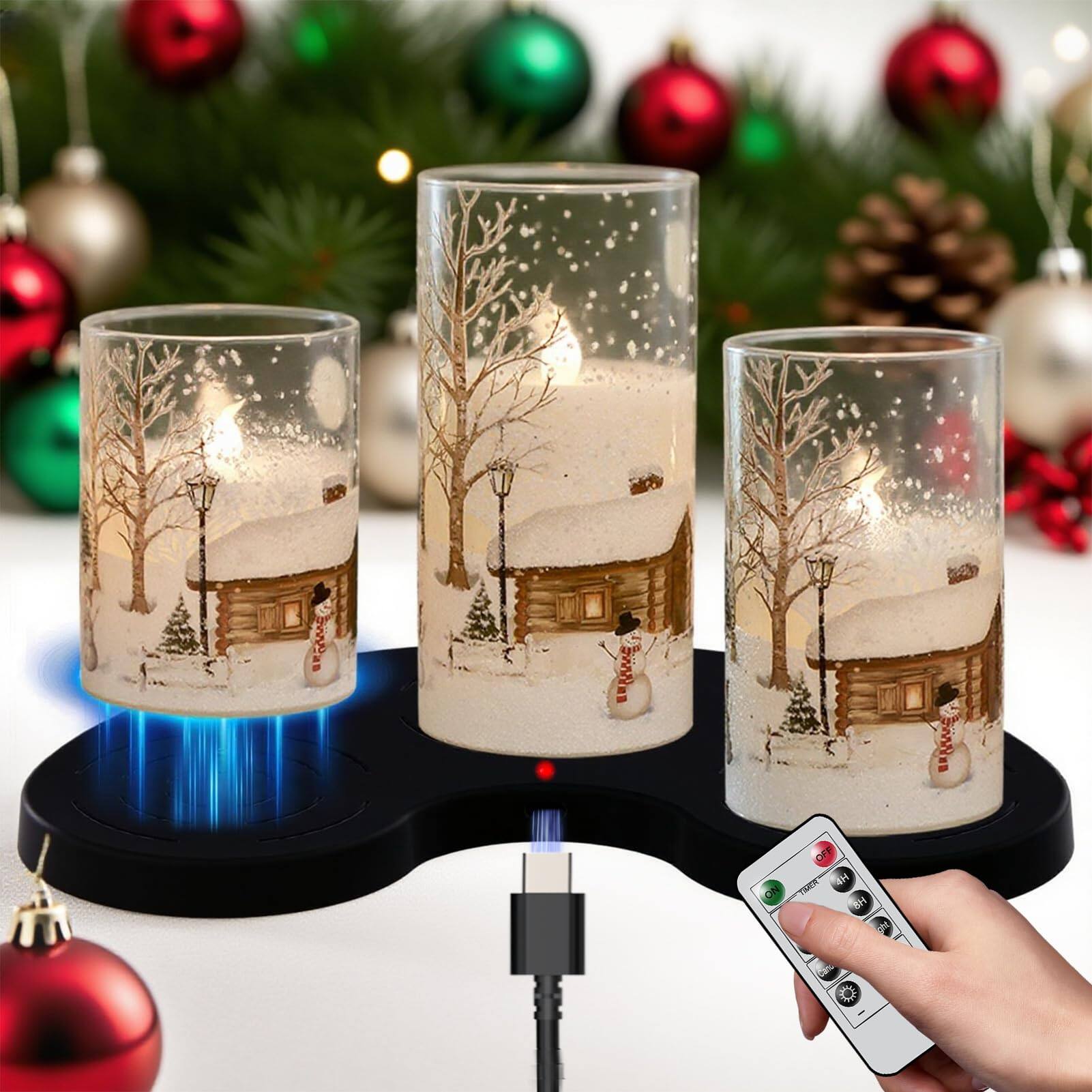 5-Snowman Rechargeable