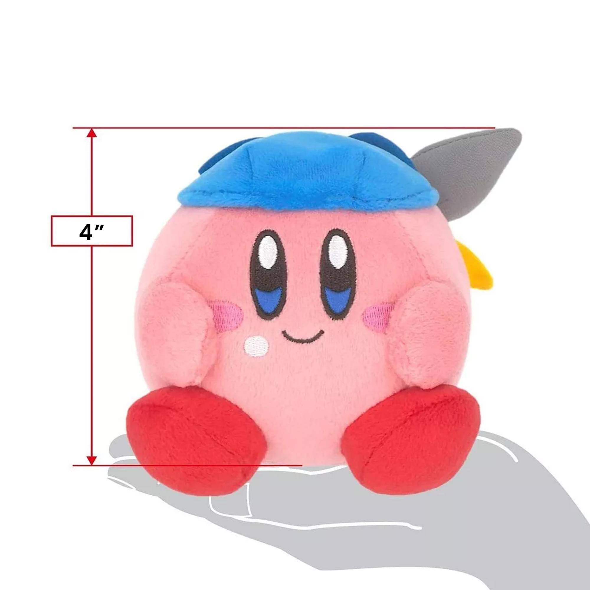 Alt View 4. Little Buddy - Kirby Bandana Waddle Dee 4 Inch Collector Plush - Pink.