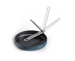 Joseph Joseph - Space Ceramic Non-stick 9.5" Frying Pan with Folding Handle - Blue