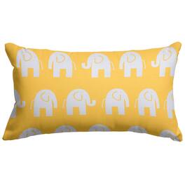 Majestic Home - Pillow 12x20 Ellie - Yellow
