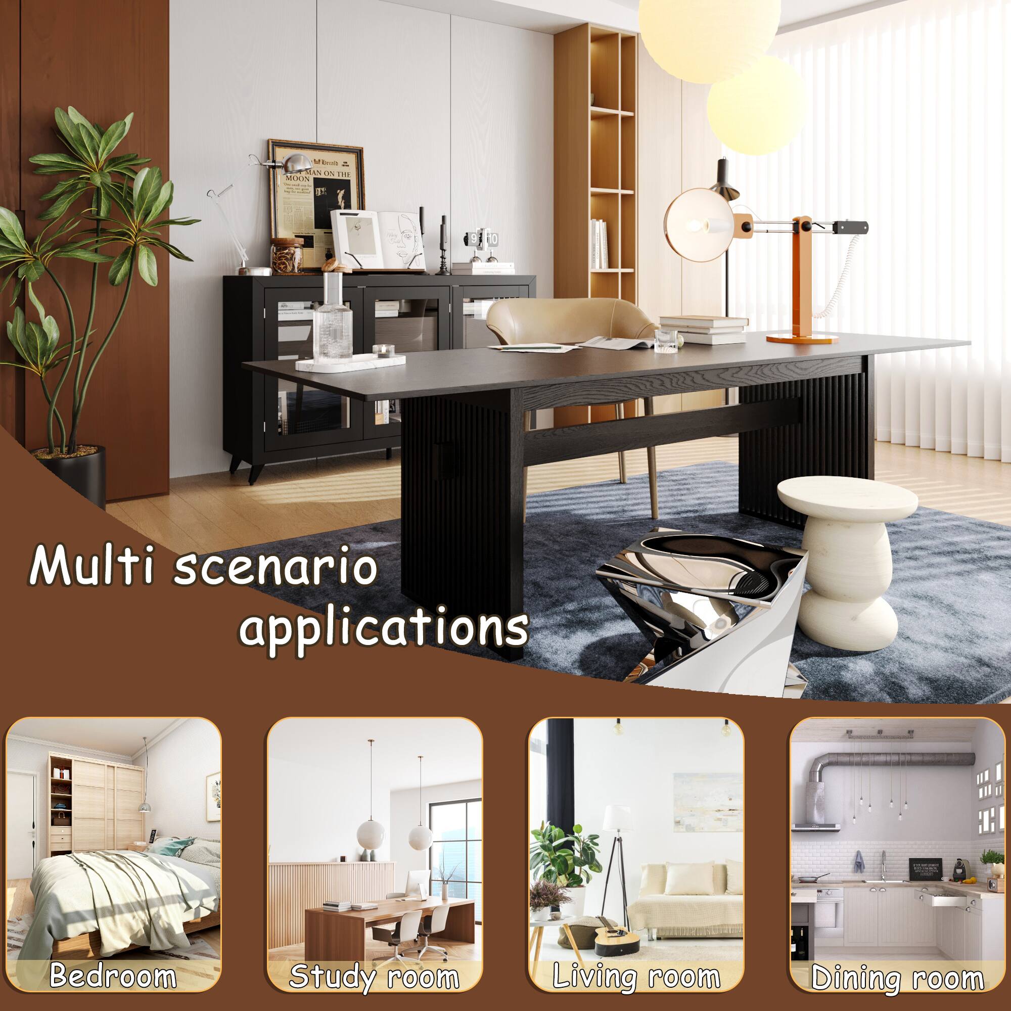 H A CAN ..E MOCN |  I 10 Multi scenario applications

Bedroom
Study room
Living room
Dining room