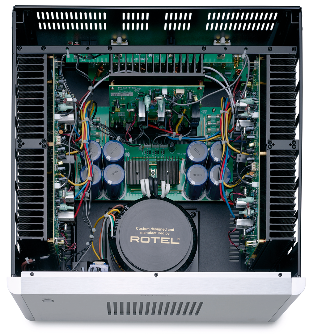 Rotel - RMB-1555 120W 5-Ch Multi-Channel Amplifier - Black