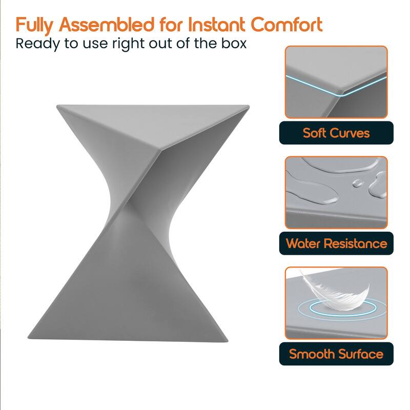 Fully Assembled for Instant Comfort  
Ready to use right out of the box  

- Soft Curves  
- Water Resistance  
- Smooth Surface