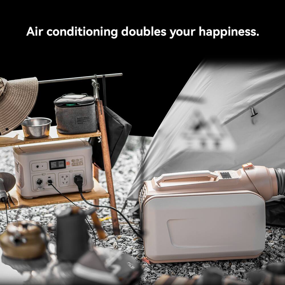 Air conditioning doubles your happiness.