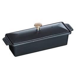 Staub - Cast Iron 1.5-qt Large Rectangular Terrine - Matte Black