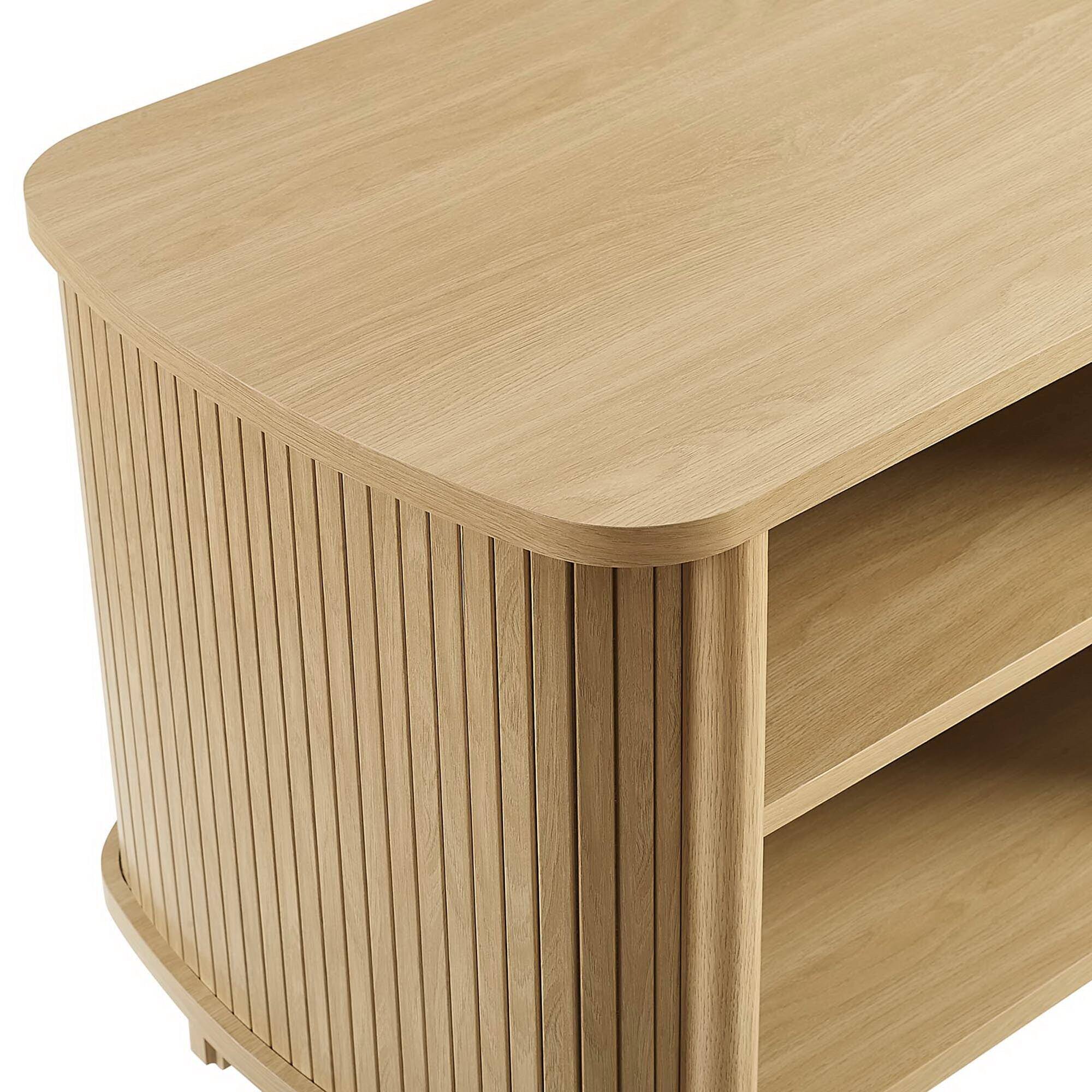 Alt View 6. Modway - Cadence Open Nightstand by Modway - Oak.
