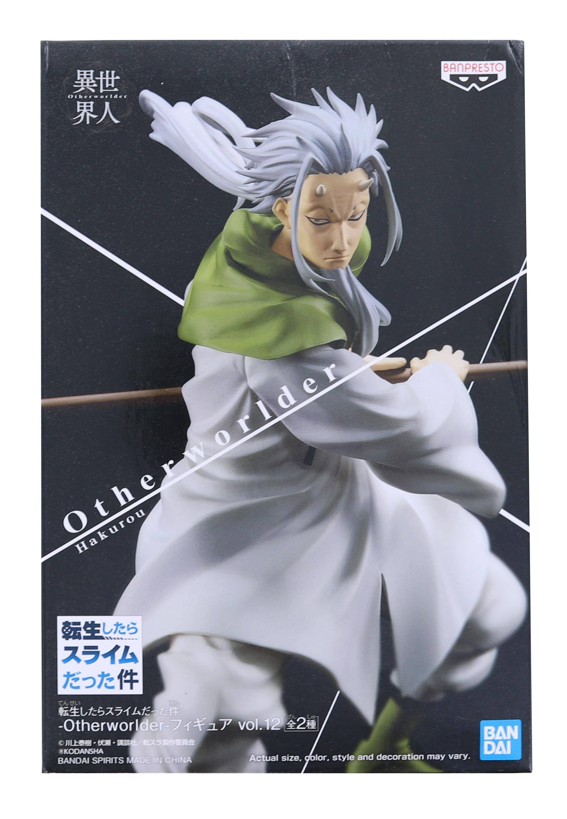 Otherworlder  
BANPRESTO  
Otherworlder  
Hakurou  

-Otherworlder- vol.12  
2 BAN  
C / KODANSHA DAI  
SPIRITS MADE IN CHINA  

Actual size, color, style and decoration may vary.  
BANDAI