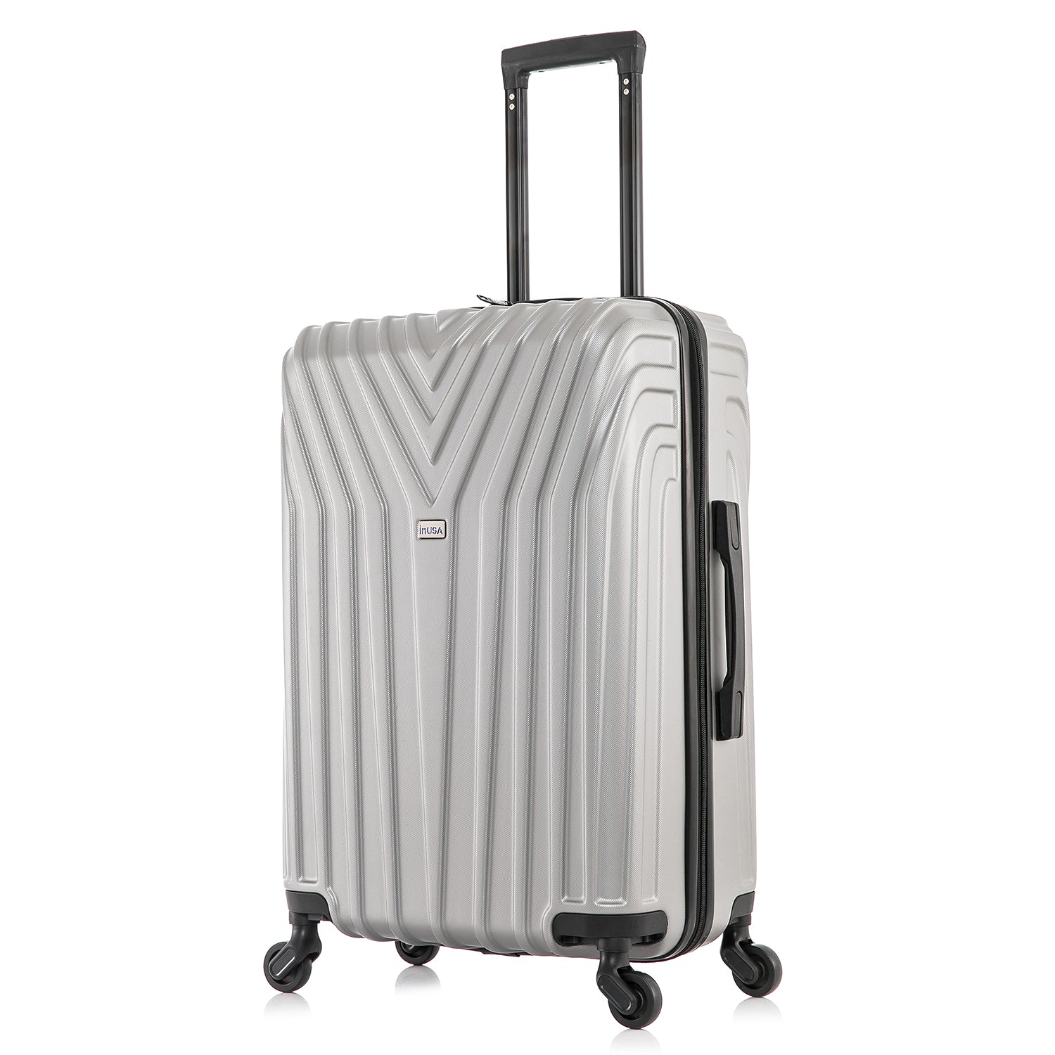 InUSA - Vasty Lightweight Hardside Spinner Luggage 24" - Gray