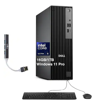 ai Ooer Coe ! I MR KR DOCK intel CORE ULTRA 5 DELL 16GB/1TB Windows 11 Pro