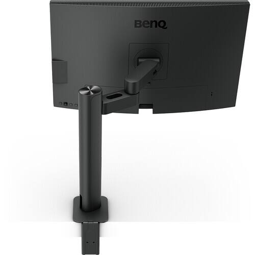 Alt View 4. BenQ - PD2705UA 27" 16:9 IPS Panel 4K UHD Monitor 60 Hz 1200:1 Height, Tilt HDMI DisplayPort USB-C - Black.