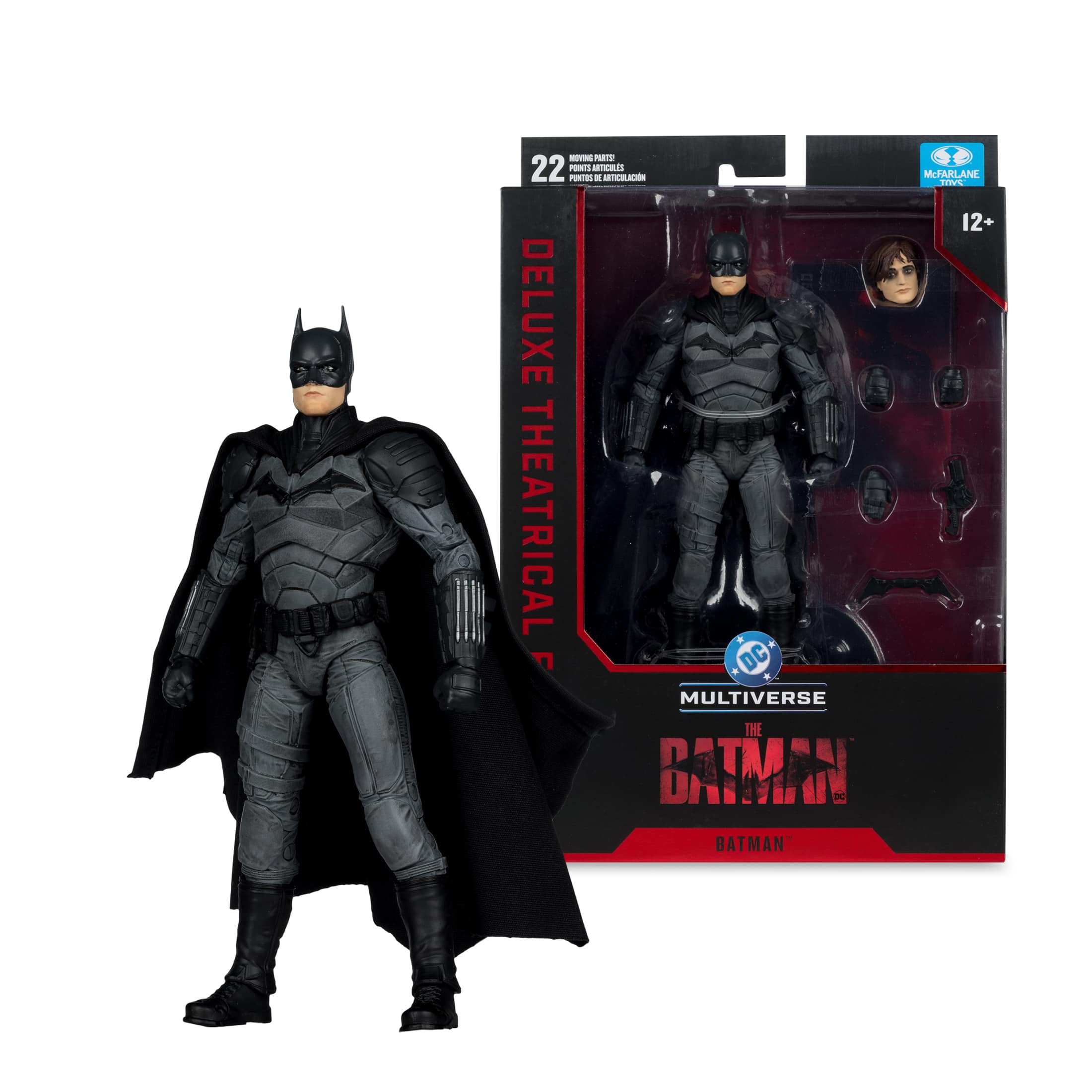 "McFarlane Toys - DC Multiverse Batman (The Batman) 7.1"" Action Figure - Deluxe Theatrical Edition" price history on PriceWatchPro