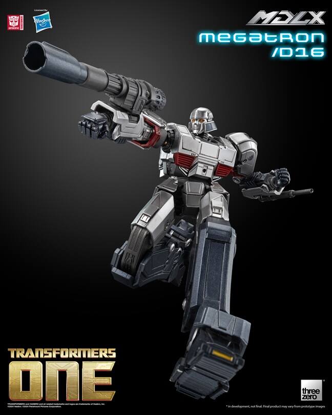 WE I Hagln MEXX meGatRon /D16  K TRANSFORMERS ONE three zero in development, not final Final product may vary from prototype images
