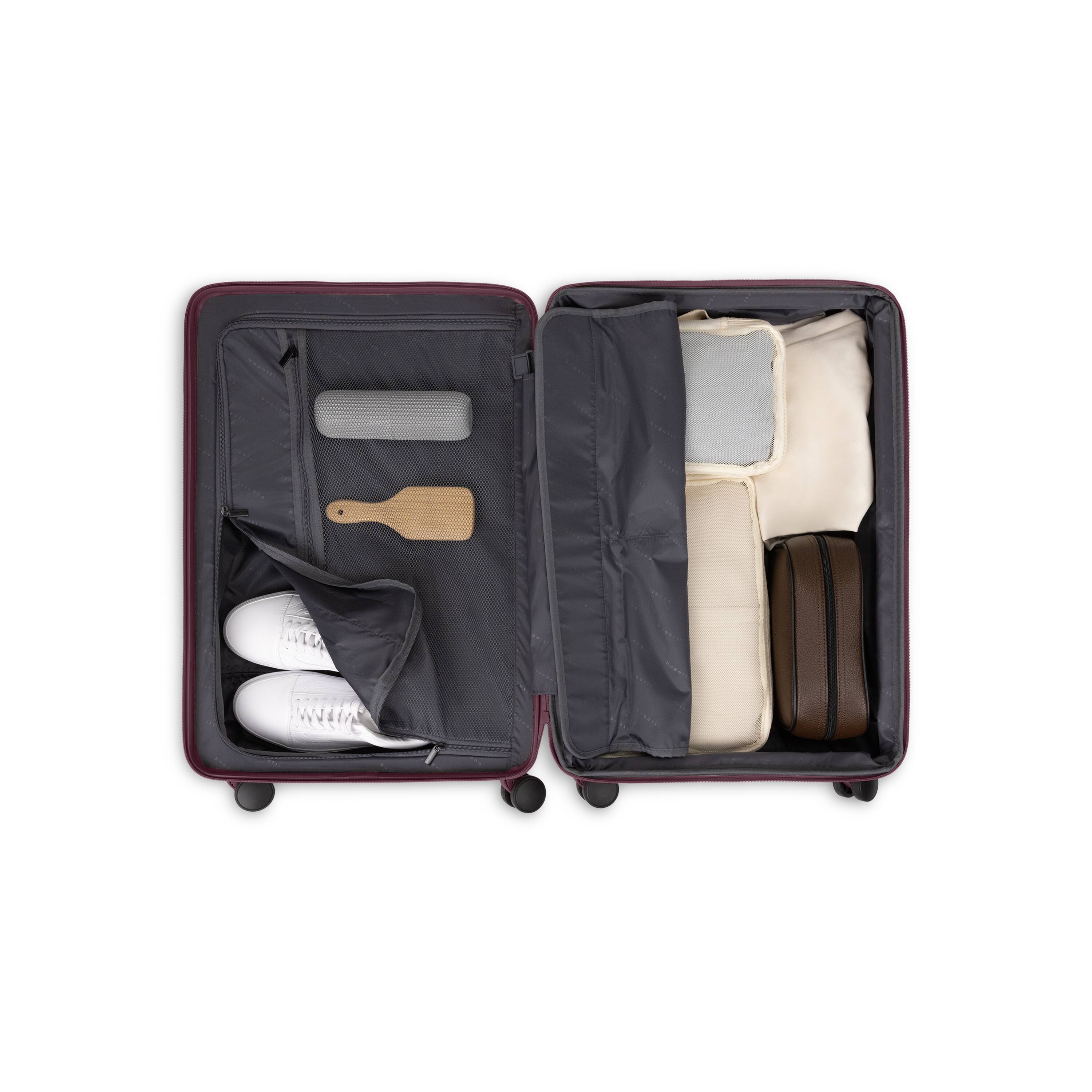 Back. Bugatti - Bugatti Munich 3 Piece Hardside Luggage Set - FIG.