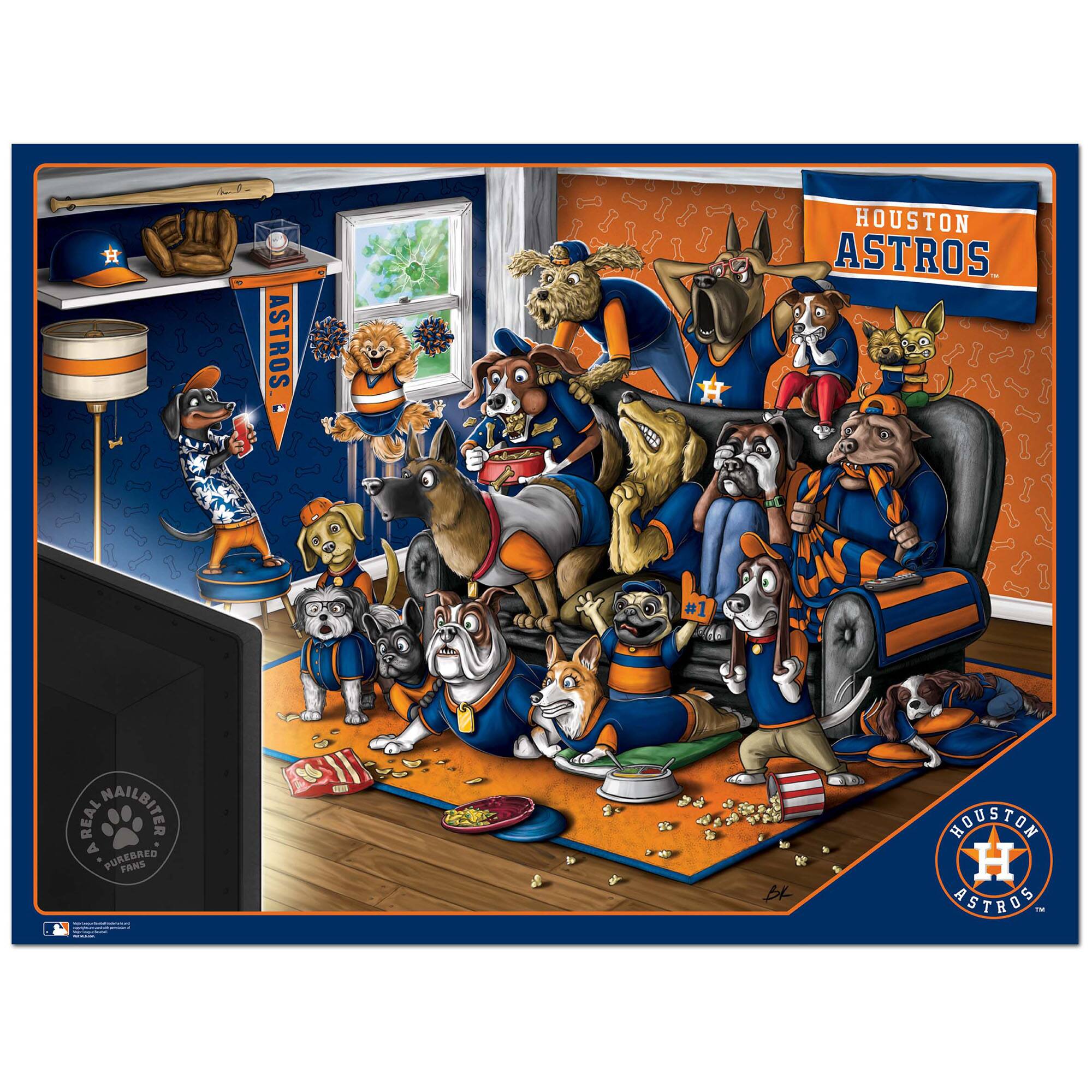 ASTROS HOUSTON ASTROS - #1 Saa REAL WAILBITER A PUREBAED PANS saS HOUSTON ASTROS -