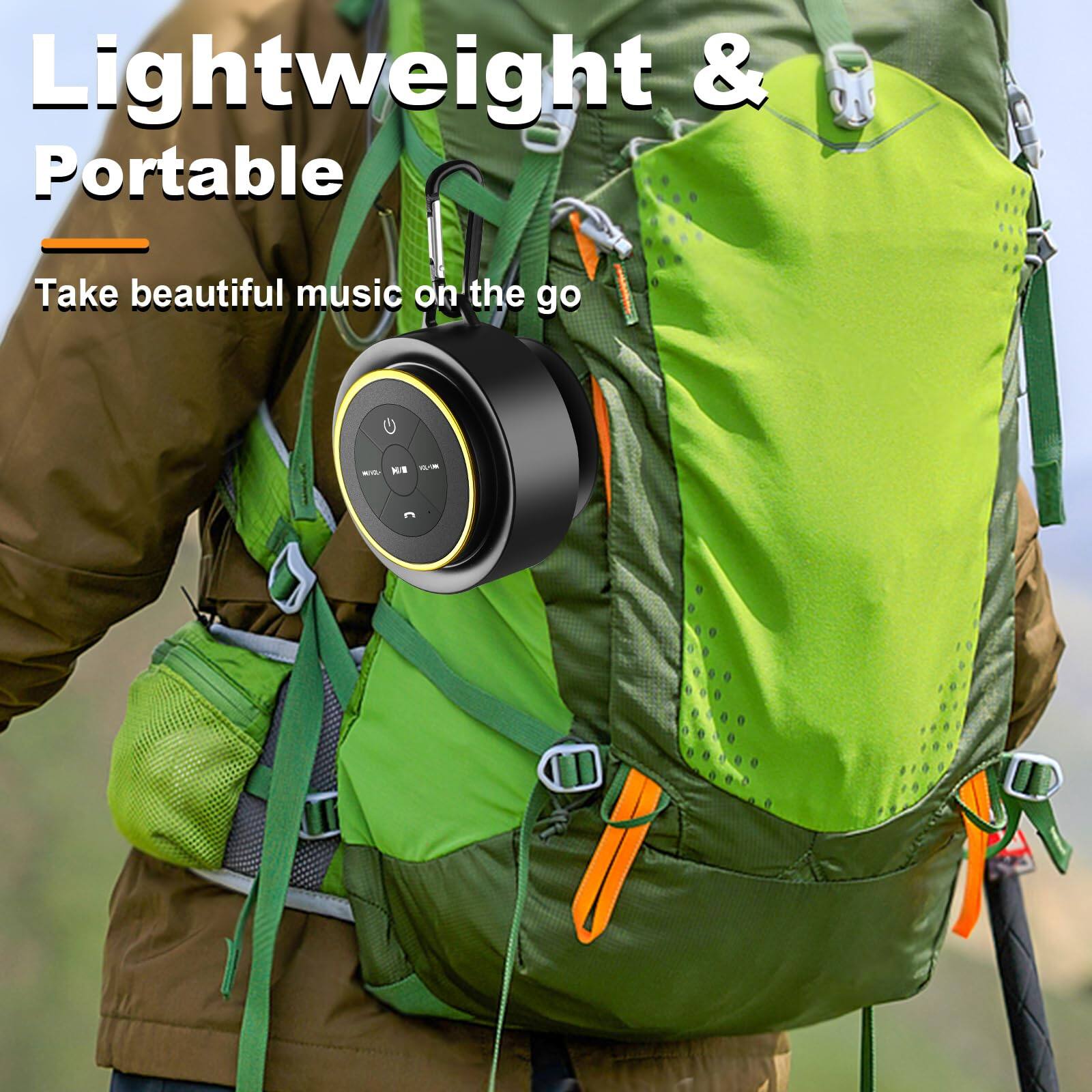 Lightweight & Portable  
Take beautiful music on the go